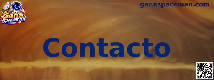 Página de contacto de Gana Spaceman