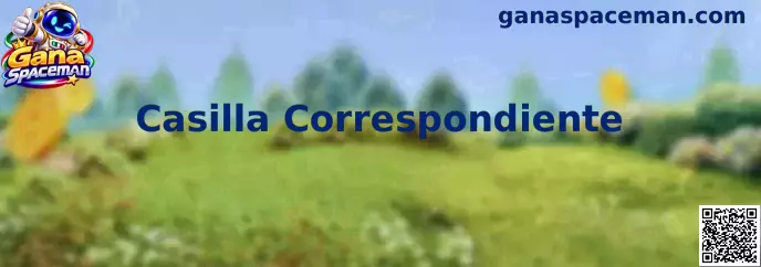 Ejemplo de Casilla Correspondiente en Gana Spaceman